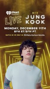 Jung Kook iHeartRadio VR